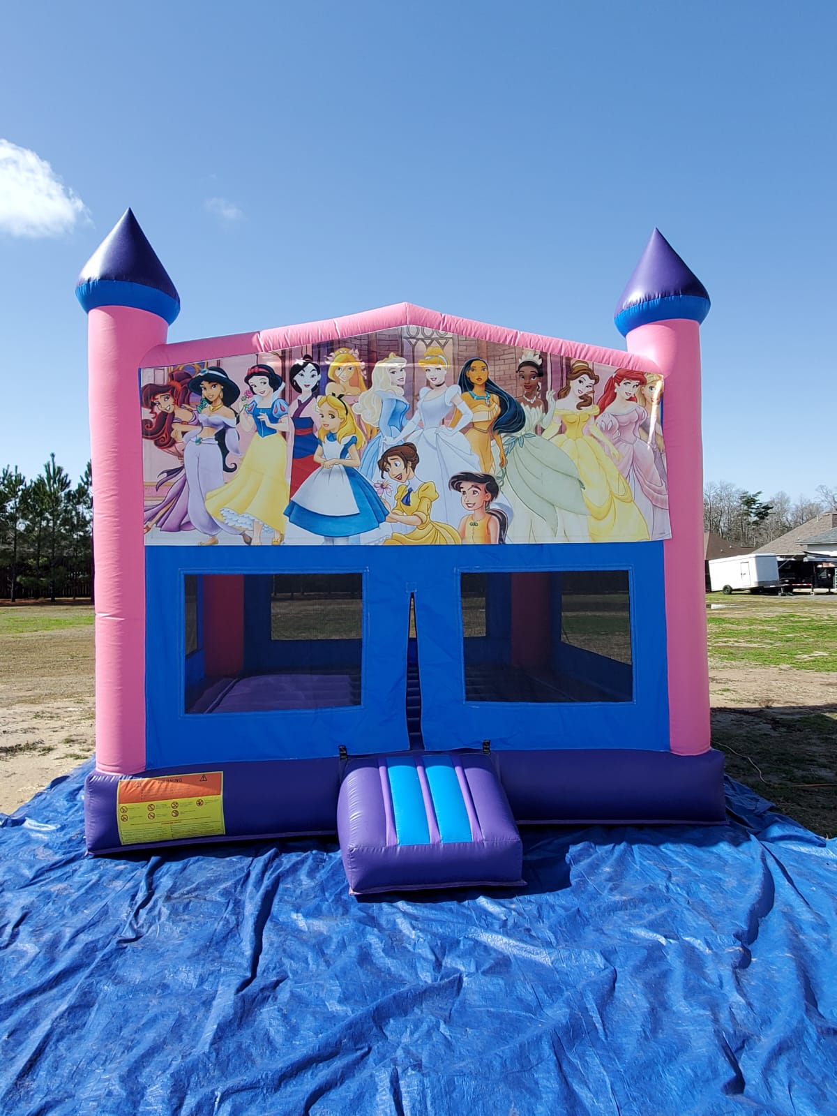 Disney Princess Castle Bounce House