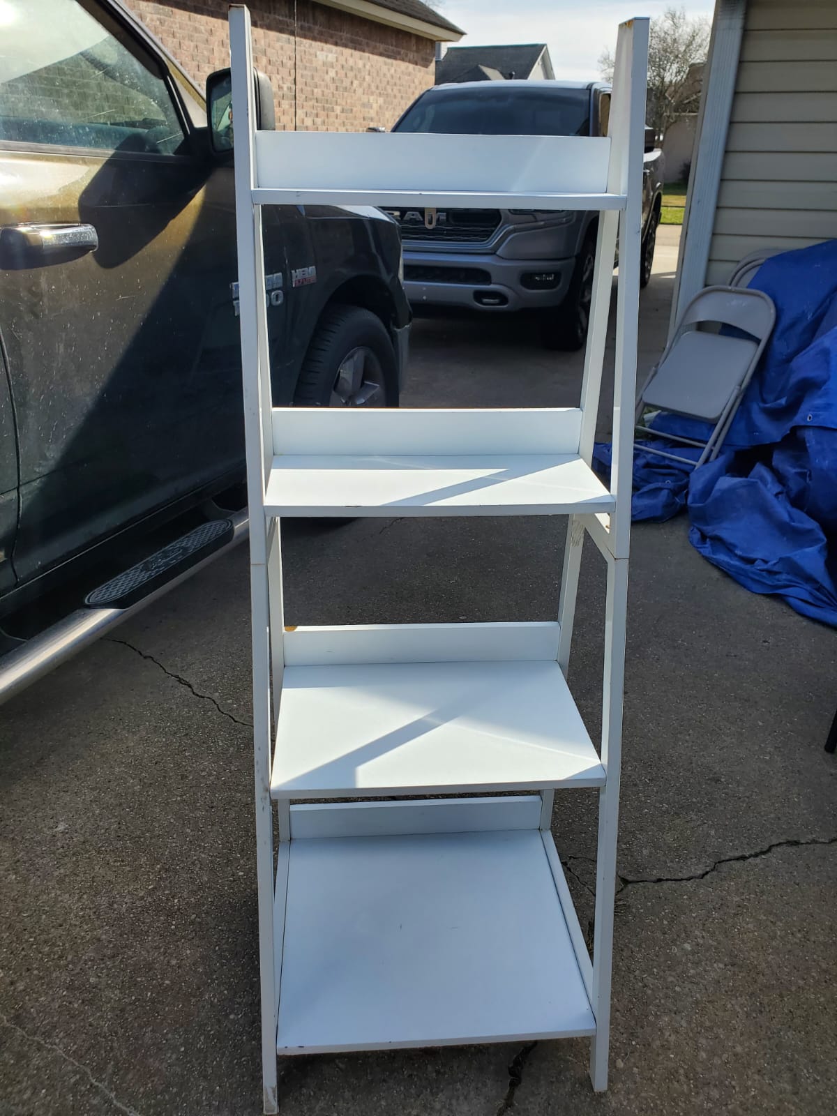 4 Tier Ladder Shelf Rental