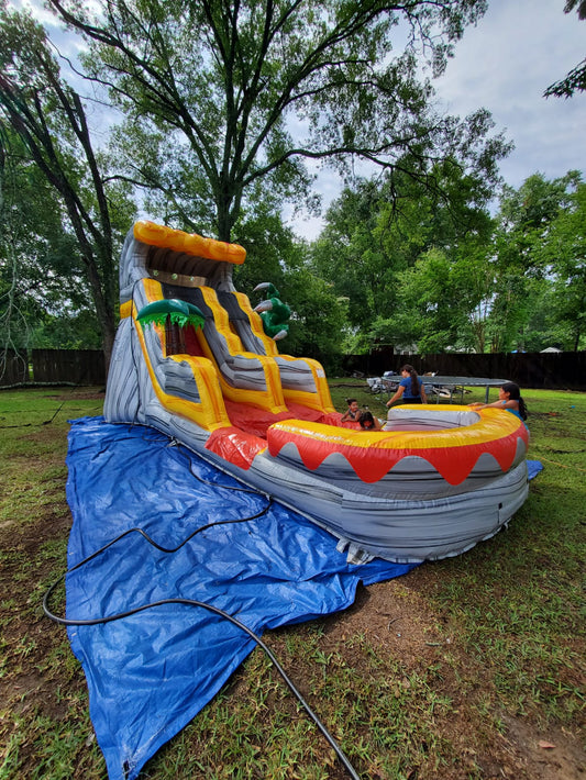 Prehistoric & Lava Water Slide