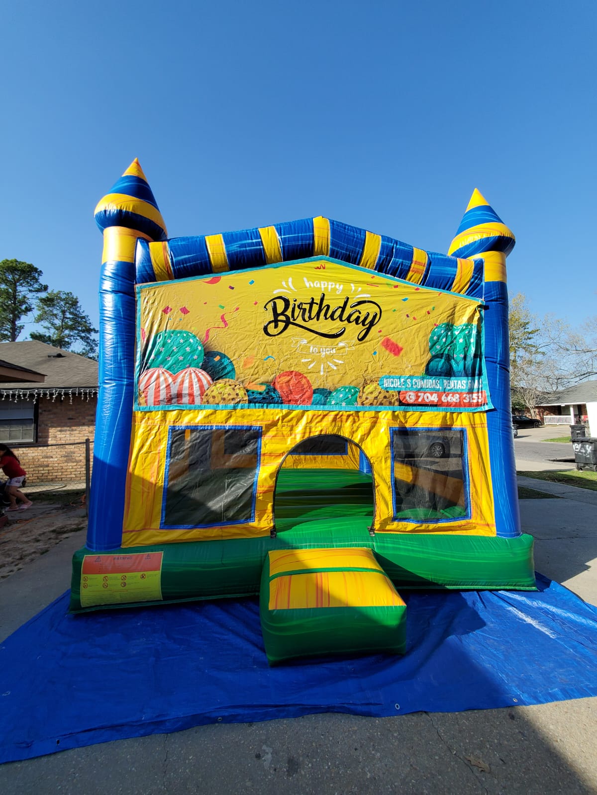Birthday Party Castle Bounce House