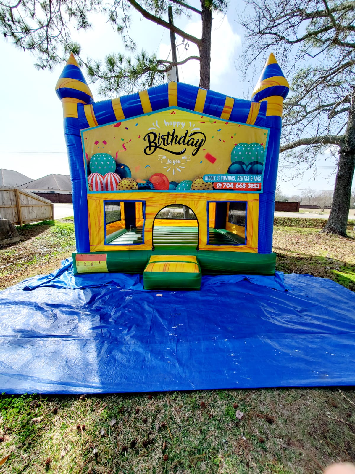 Birthday Party Castle Bounce House