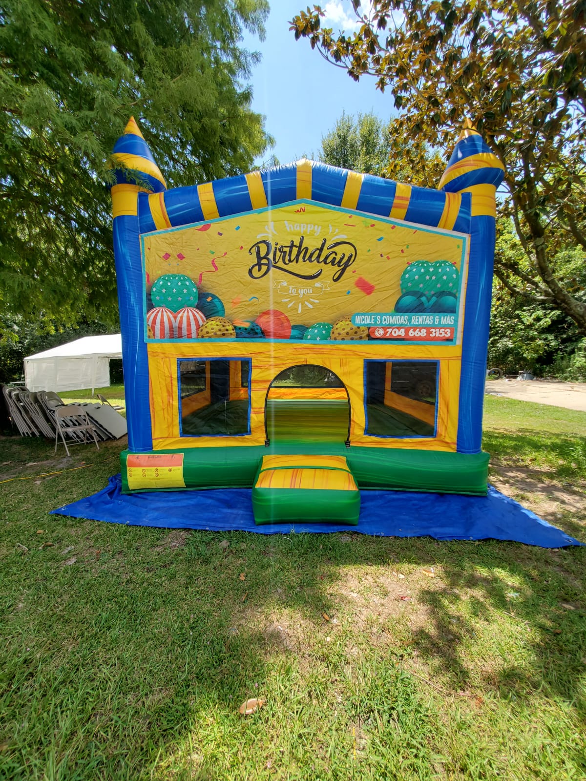 Birthday Party Castle Bounce House