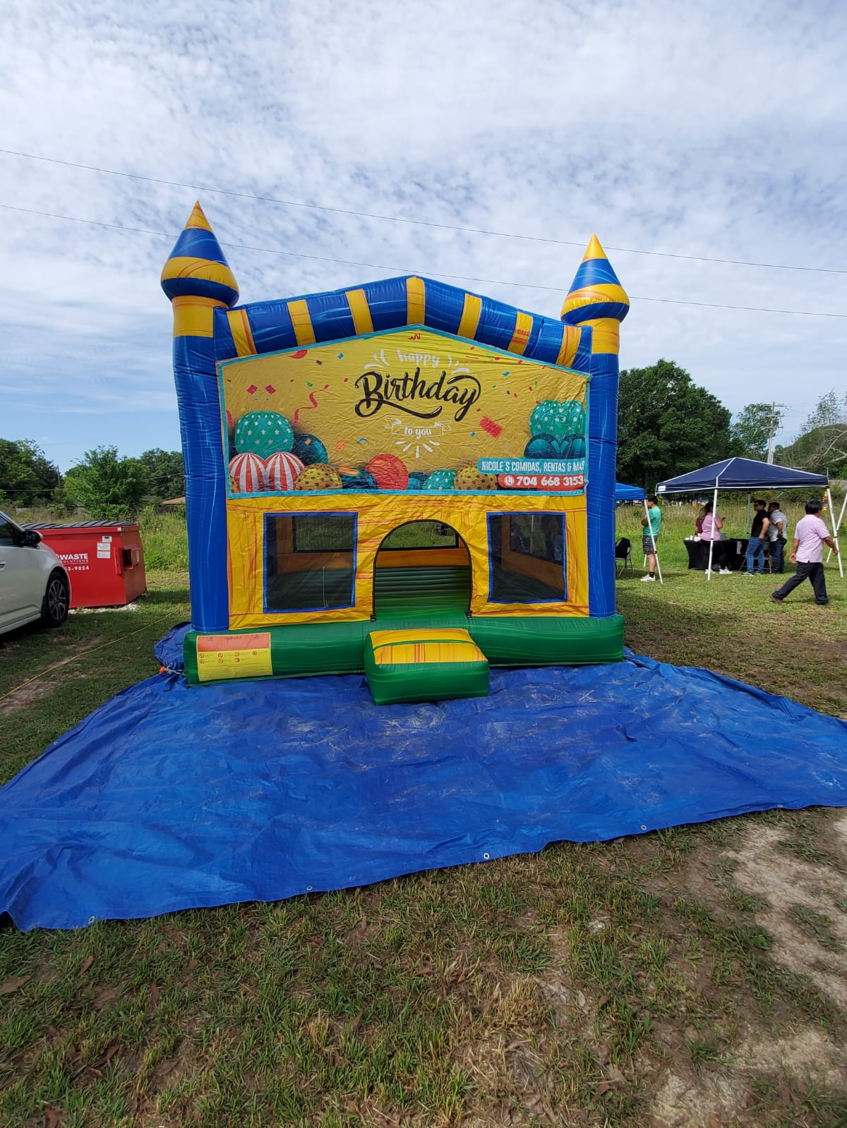 Birthday Party Castle Bounce House