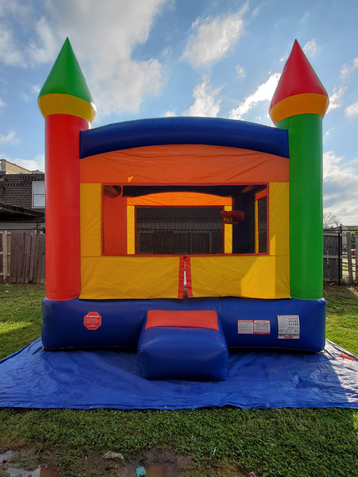 Traditional Castle Bounce House