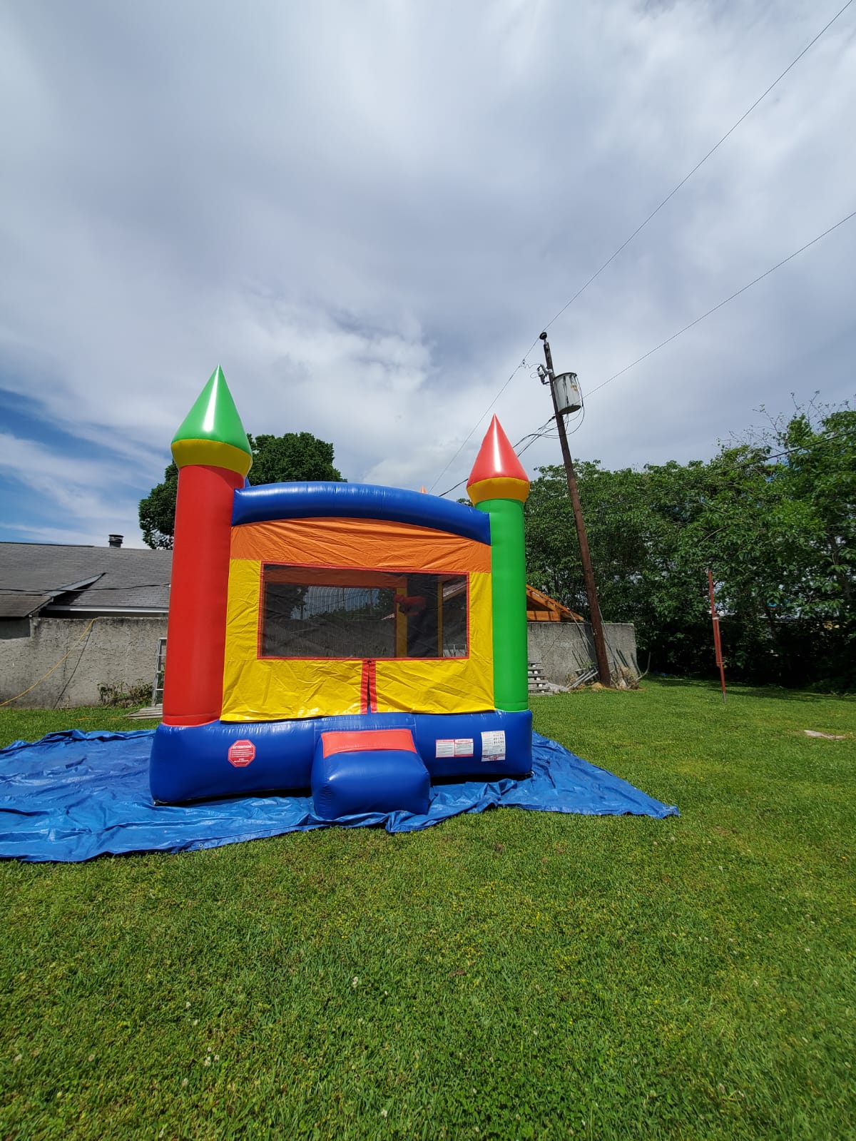 Traditional Castle Bounce House