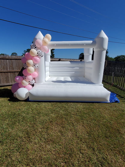 Plain White Bounce House
