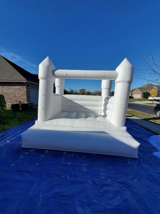 Plain White Bounce House