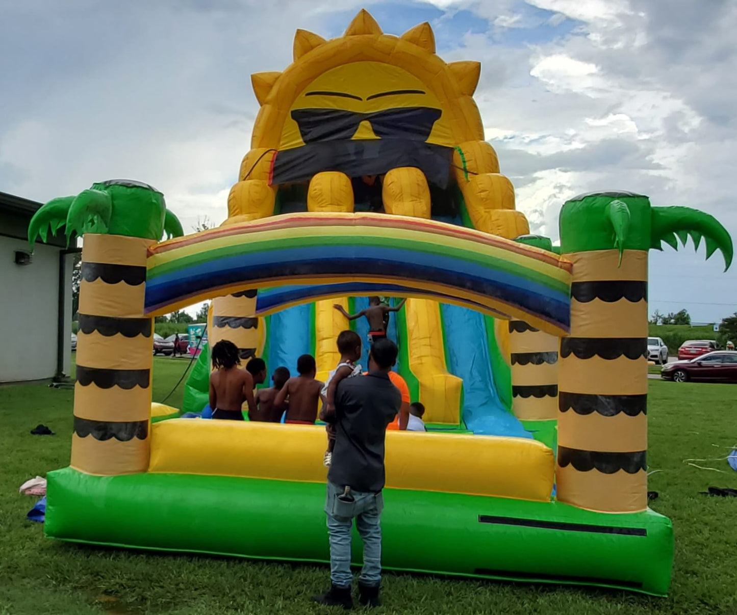 Tropical Sunshine Water Slide