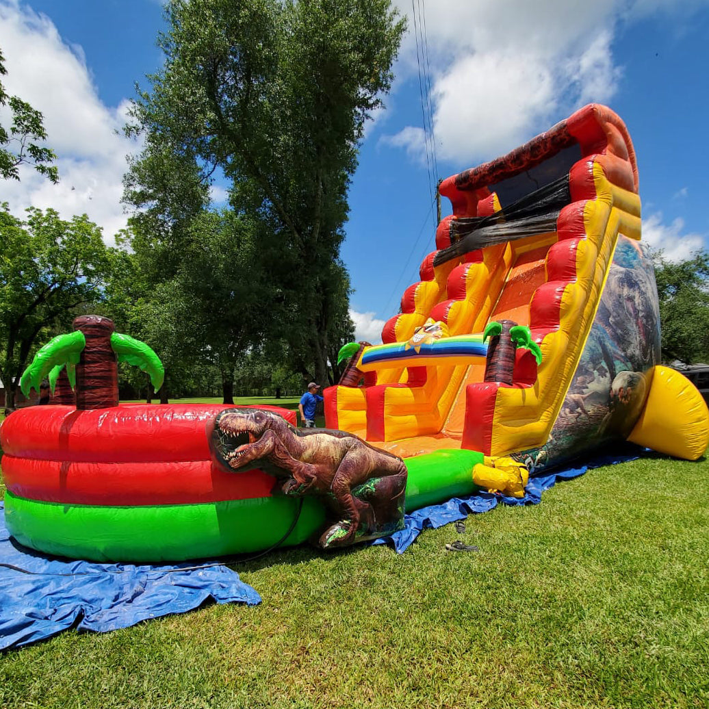 Dino Splash Water Slide