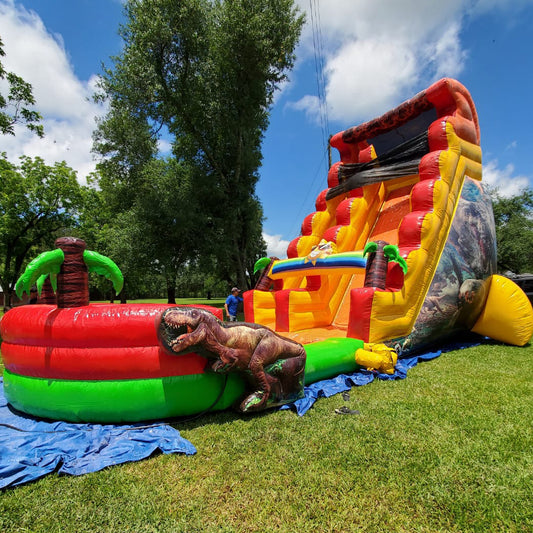 Dino Splash Water Slide