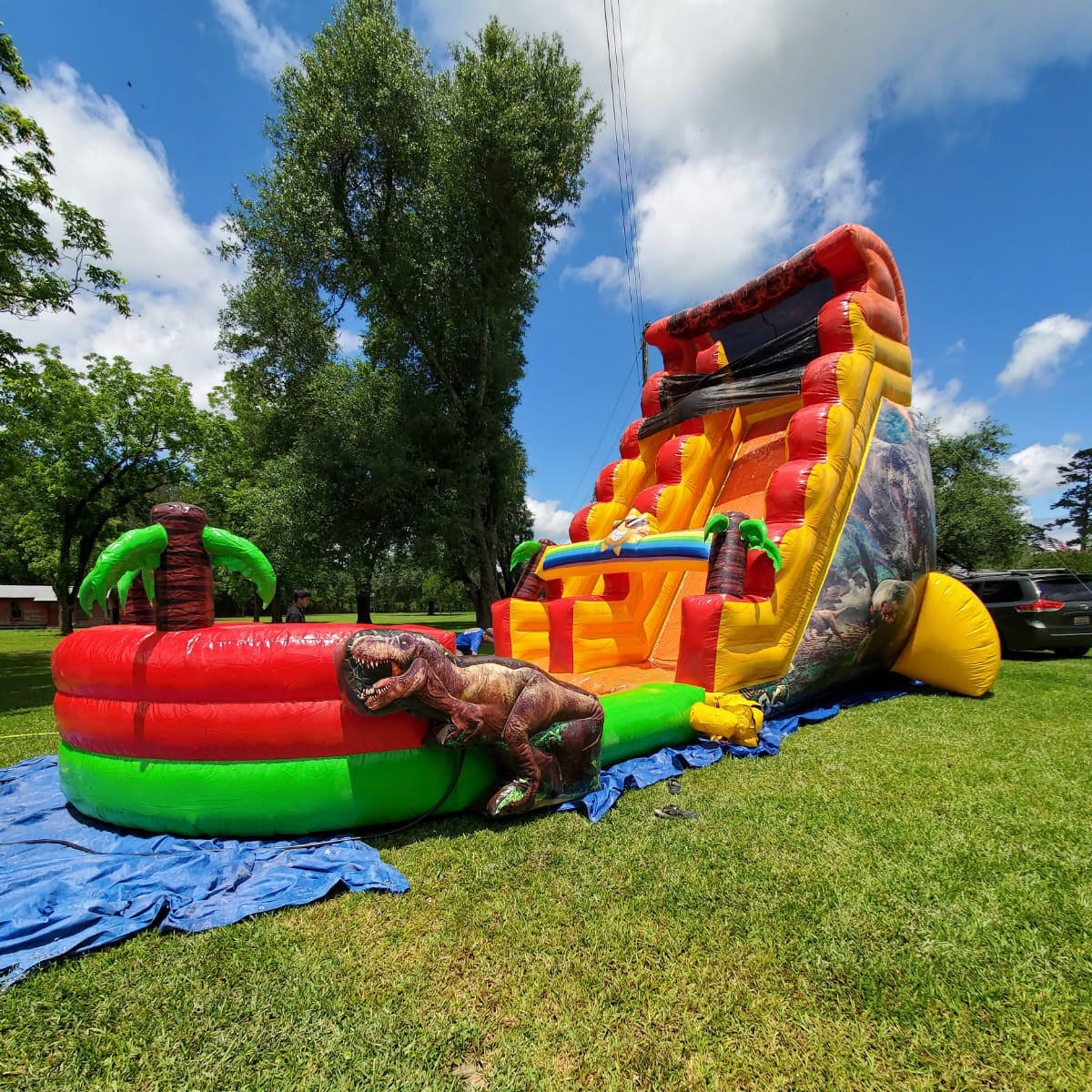 Dino Splash Water Slide